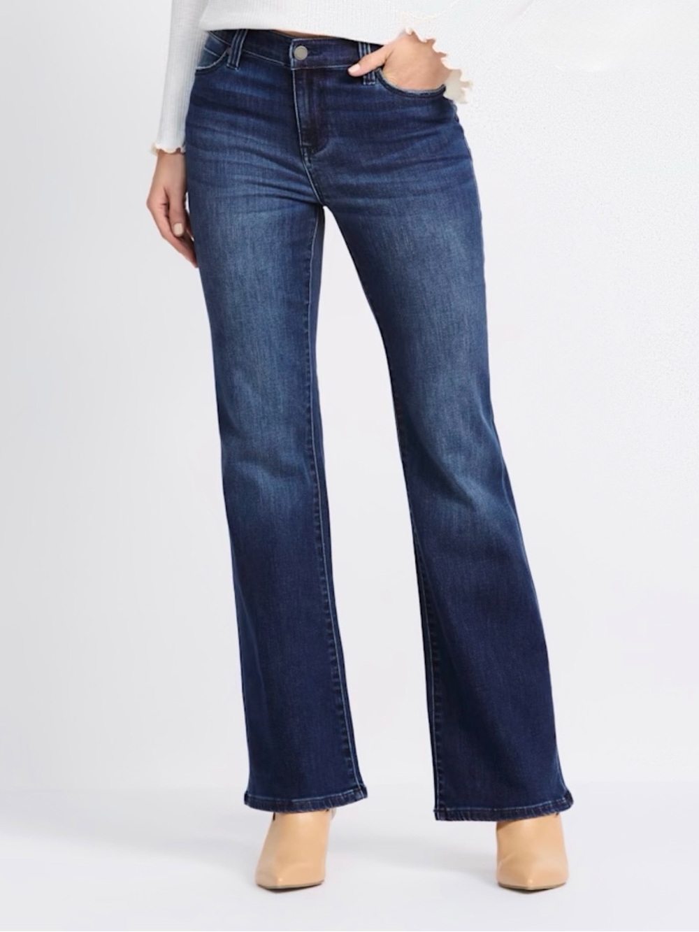 Liverpool Lucy Bootcut Jeans Indigo Wash Size 6 EUC - Picture 2 of 9